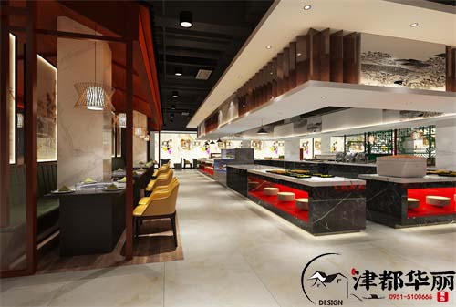 银川老川香火锅店设计方案鉴赏|银川火锅店设计装修公司推荐